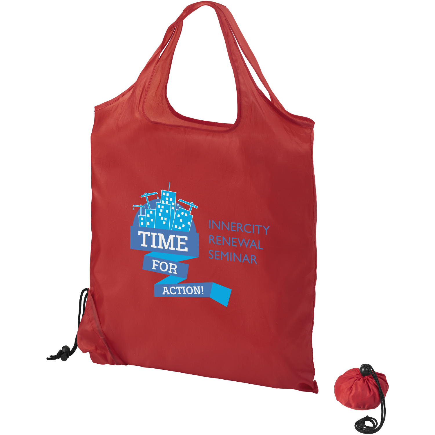 Scrunchy shopping tote bag Hotline